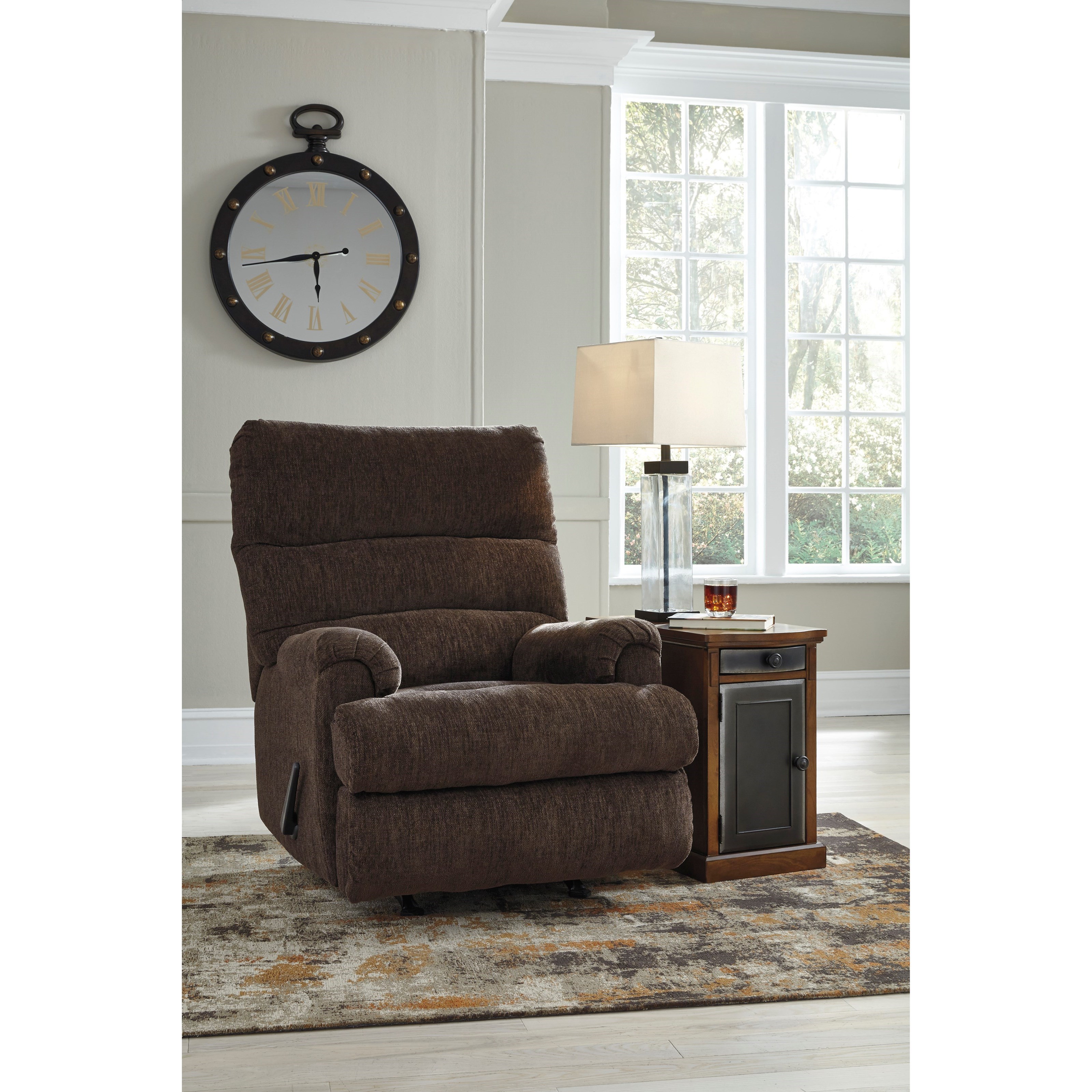 Signature Design by Ashley Man Fort 4660625 Casual Rocker Recliner